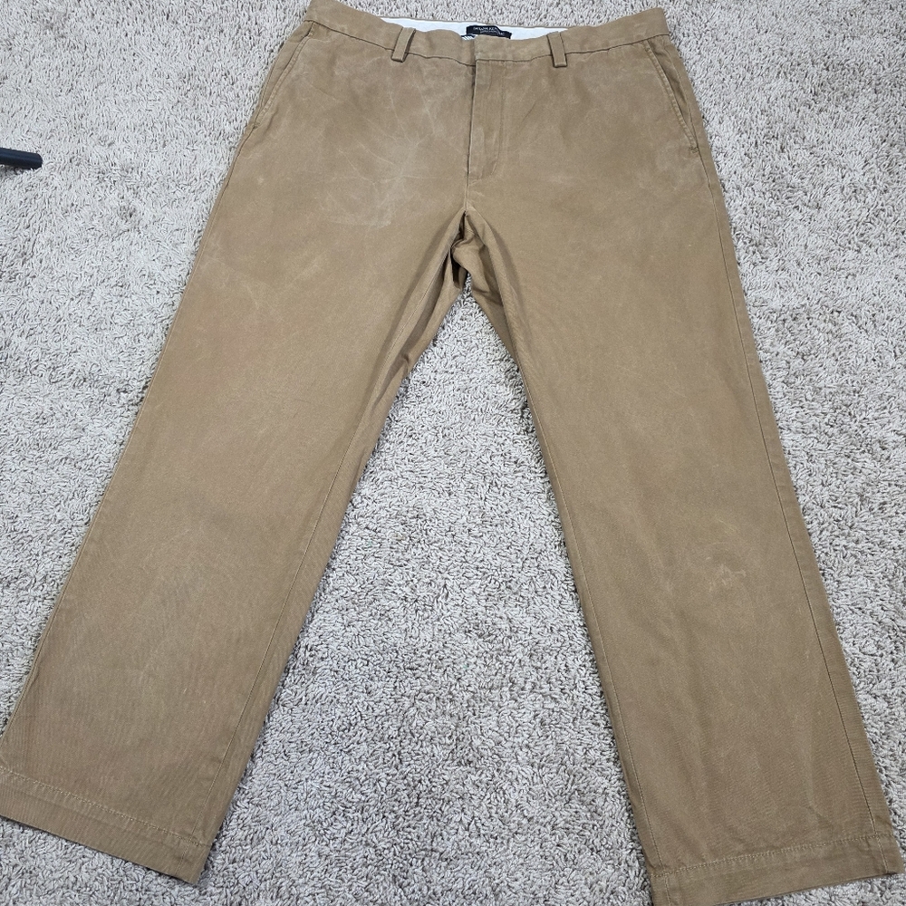 Banana Republic Men's Khaki Emerson Chinos Size W36 L30 See Description!
